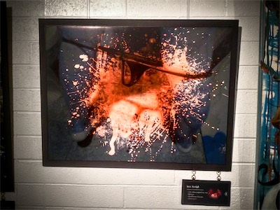 Cult of Ego II | Gallery Photo | Burnt Sky | Sex Period — I think this was the first time I publicly showed this piece. I'm a strange one, and I still find this one bizarre to deliberately go out of my way to put up and display publicly. Like I said in the main gallery, it is quite literally the title. Reverse the words and look at the red shadow in the paint splatter that I superimposed on top of it, and then there you have it. This during a short-ish reconnection period with the ex. Any time that there was some reason to capture a moment, I did, and in this case, it inspired me to make a bizarre piece of digital art.