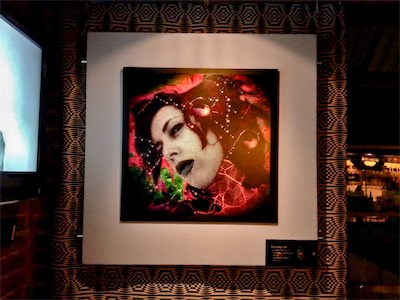 Cult of Ego II | Gallery Photo | Sky Bar | Burning Out — I was known in two different large communities, the downtown Phoenix art community and the Phoenix burner community. And Sidebar was one of the bars and galleries that both communities would show up to, at least some members. And when the pieces were up, I do remember somebody asking, is that her? i.e., Mecca. And I said yes. It's a weird feeling to be post-relationship and have multiple pieces of someone you used to be with that you're still overwhelmingly attached to up as artwork in a gallery show where people from both communities that you're a part of witness what you're doing. I can't really articulate how that feels. I do love this piece though.