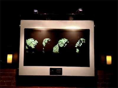 Cult of Ego II | Gallery Photo | Sky Bar | Digital Shadow — I didn't mention before either that this was the first show that I did with Cult of Ego II, and I asked the person I connected with who offered me the opportunity to show here what pieces he was interested in. I gave him digital files, he picked out the entire show from the files I gave him. Those files plus a couple more that I did are what made it into all the different galleries. I had enough that it would be too much to just do all of them for no reason. I'm glad this one was a part of the show. It's one of those ultra simple yet very impactful pieces.