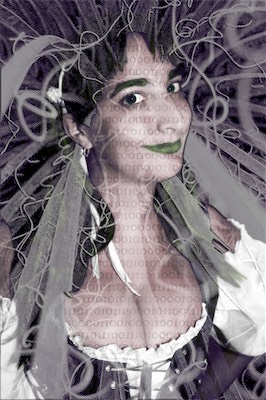 Tendrils — When I was at Burning Man in 2006, I met someone called Erin. We hooked up, as happens at Burning Man, and sort of attempted to stay connected after the fact. I was still living at The Firehouse, and at some point she came down to visit and learned too much about the fact that I was kind of a bit of an odd person. Things kind of went bad, and I took it really hard, which is weird, because it really wasn't a real relationship yet. But I made this of her.