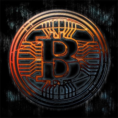 Bitcoin Not AI Coin — For a minute there, I got pretty heavily into educating myself on Bitcoin, which means educating yourself on libertarian thinking, Mises, Austrian economics, and how capitalism should actually work. And I get offended when people compare Bitcoin to other crypto assets. So I did a treatment and made my own version of the Bitcoin coin.
