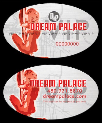 Dream Palace VIP 2 — You can probably guess what kind of client this was for. We weren't very discriminating or discriminatory, and pretty much serviced any clients who had the money to pay for it. I did like how these came out, though. It's got a nice simplicity to it, and a decent color palette.