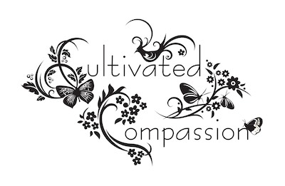 Cultivated Compassion — I think this was an event that was supposed to happen during my time at ©haos Gallery. Likely was going to be put on by Mecca. And I found a number of pieces of vector clip art, tweaked them a little bit, and put together this layout for the logo. Don't think it was ever used, but I liked it, so I kept it in my archives for portfolio use.
